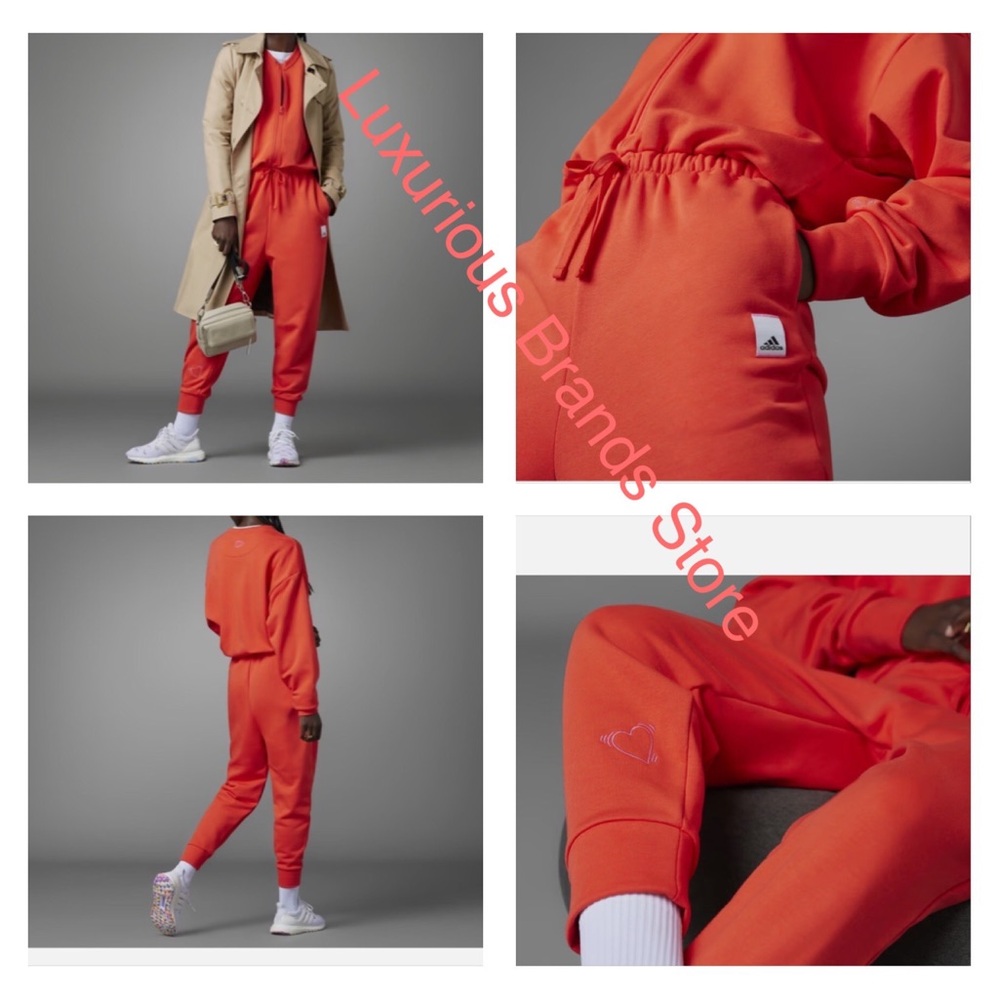 Adidas women’s Vibrant Red Tracksuit jumpsuit